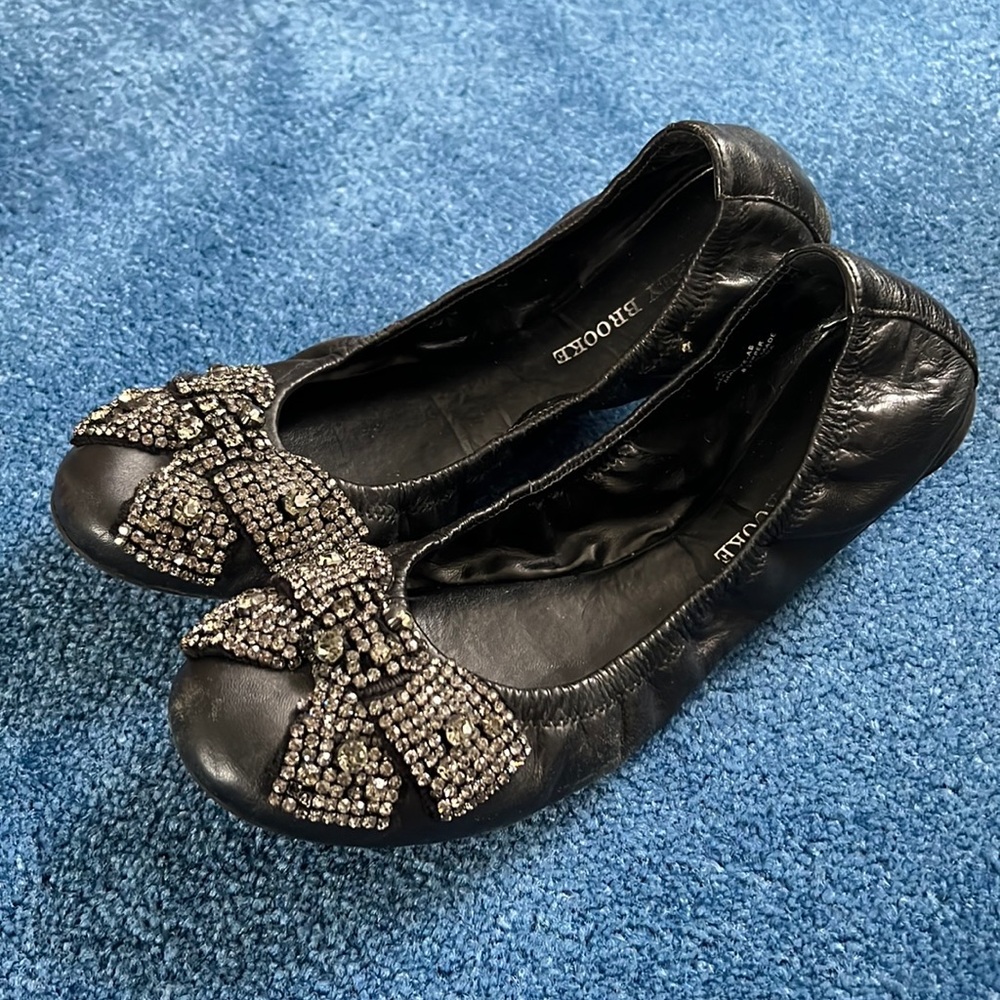 Audrey Brooke Black Ballet flats size 8.5M